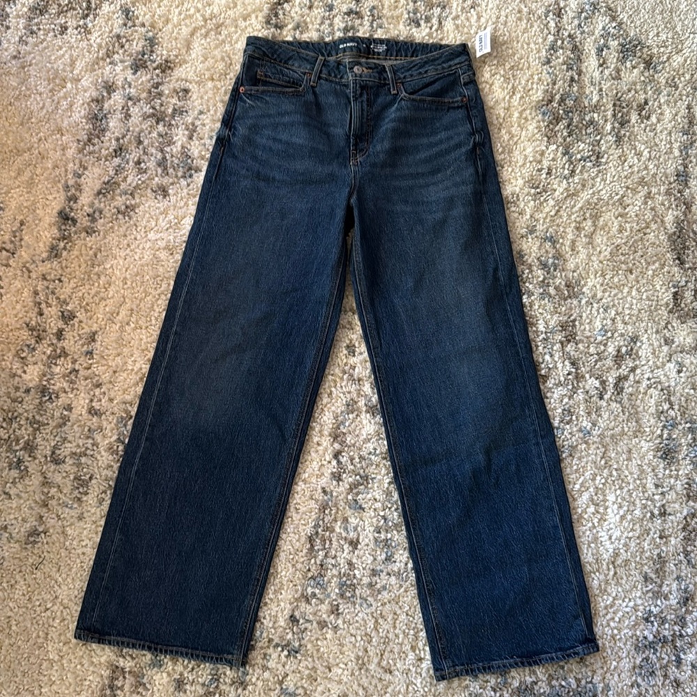 NWT Old Navy Blue High Rise Jeans